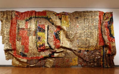 October Gallery’s El Anatsui Featured in New York Times