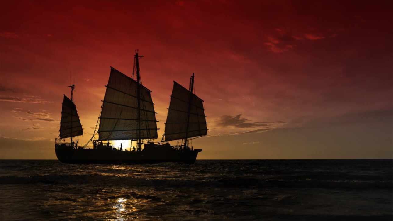 Heraclitus image at Sunset