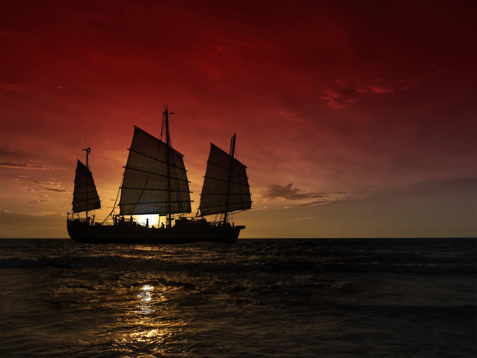 Heraclitus image at Sunset